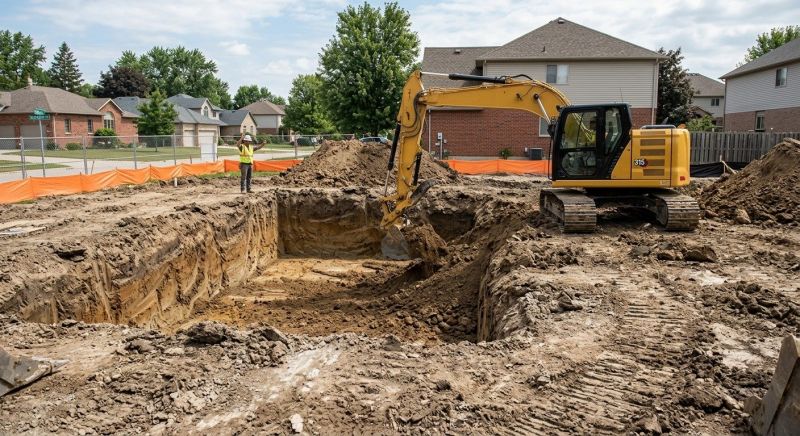 Foundation Excavation in Atlanta, GA