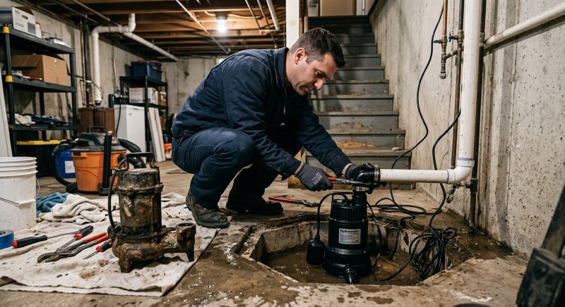 Sump Pump Plumbing in Huntsville, AL