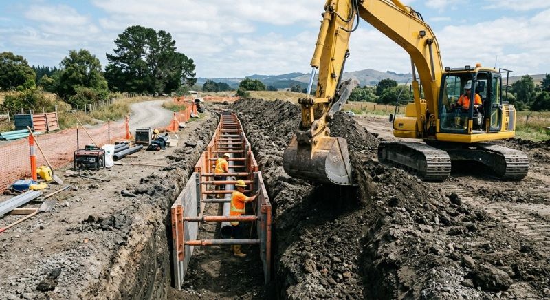 Construction Excavation in Houston, TX