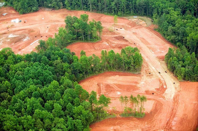 Construction Site Land Clearing in Houston, TX